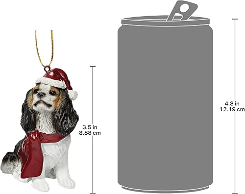 Vista 152 de Design Toscano - Figura de perro para decoración navideña.