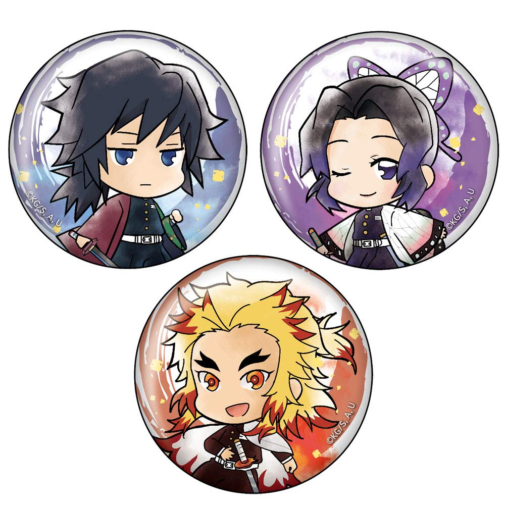 Amazon | 鬼滅の刃 とじコレ 缶バッジ Vol.2 -花鳥風月- BOX商品 1BOX