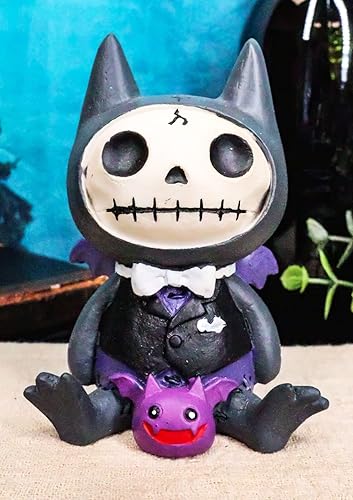 Miniatura 2 de Ebros Gift Huesos peludos más grandes de Drácula Vampiro Flappy Esqueletos Coleccionables Esqueletos Monstruo Noche de Halloween Nocturnal Criaturas