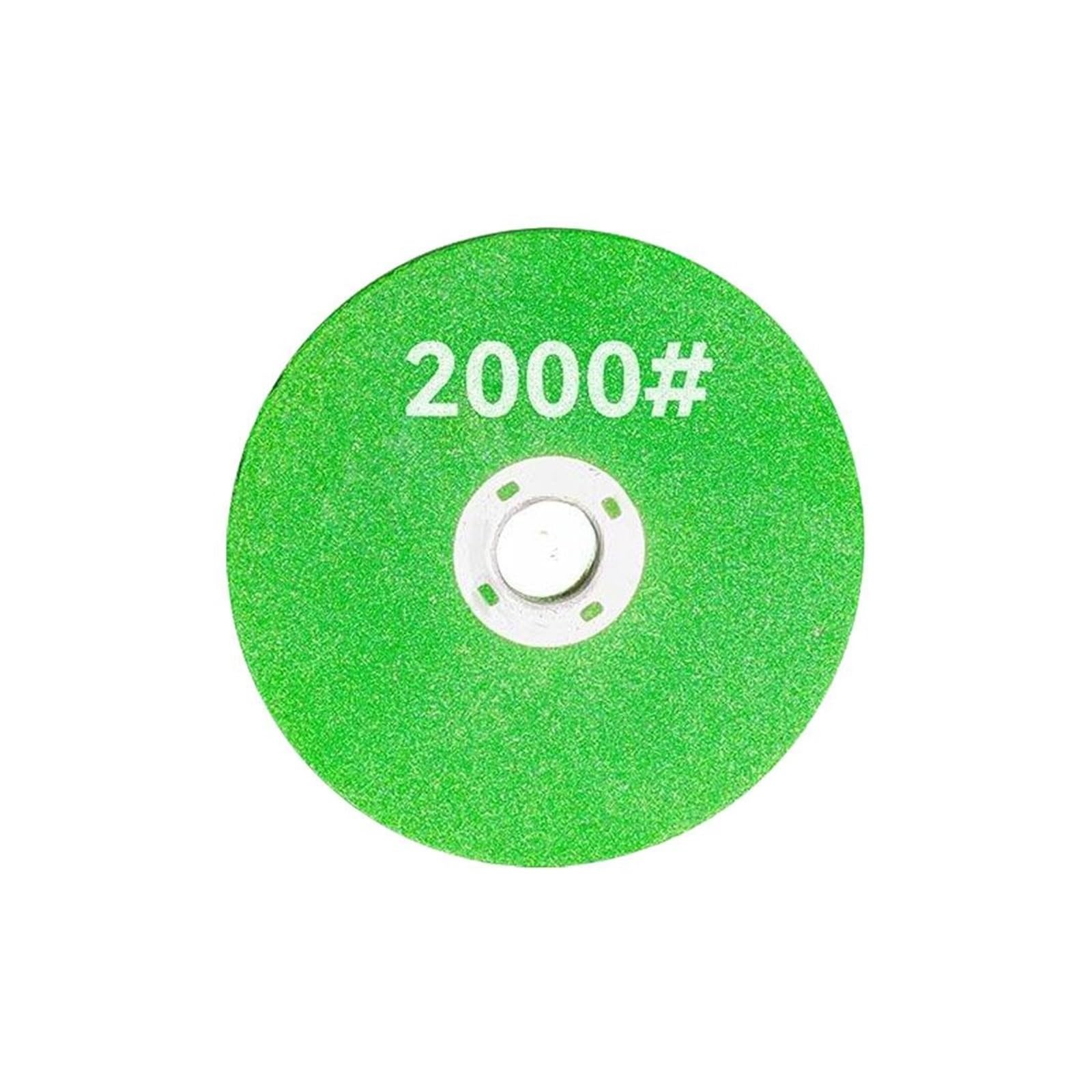 1 Uds. Muela Amoladora Angular de Grano 100-2000, Ruedas Cortadas Disco Aleta Corte(2000#)