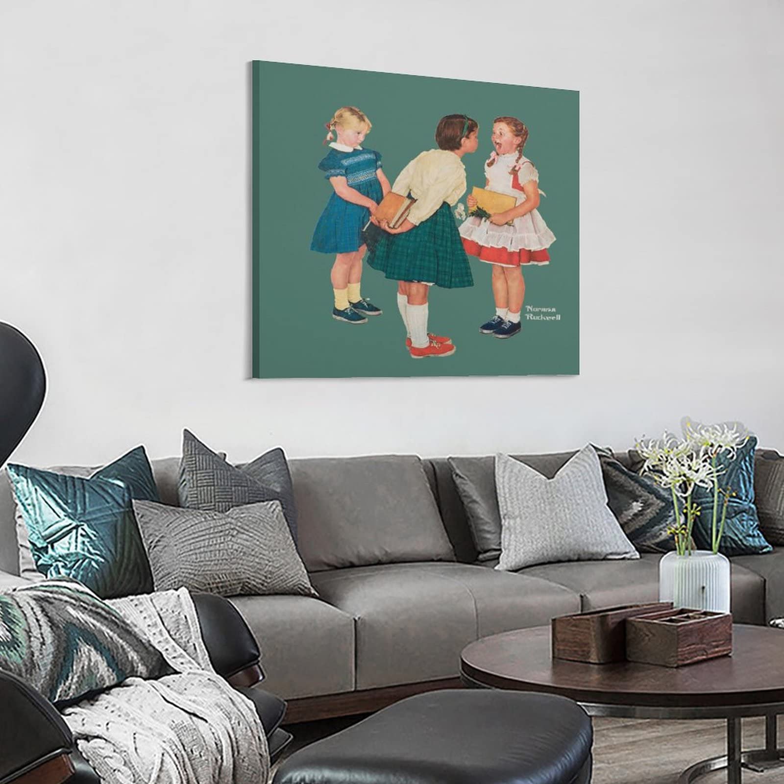 Amazon.com: 35+ Norman Rockwell Wall Art Prints Missing Tooth