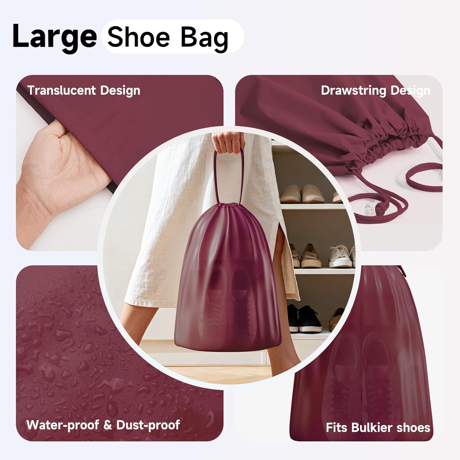 9 Set Packing Cubes for Travel, Gifts for Women Mom,Anti-Tearing Suitcase Organizer for Luggage Carts with Shoe & Hanging Toiletry Bag,OlarHike Vacation Essentials & Accessories for Cruise Ship