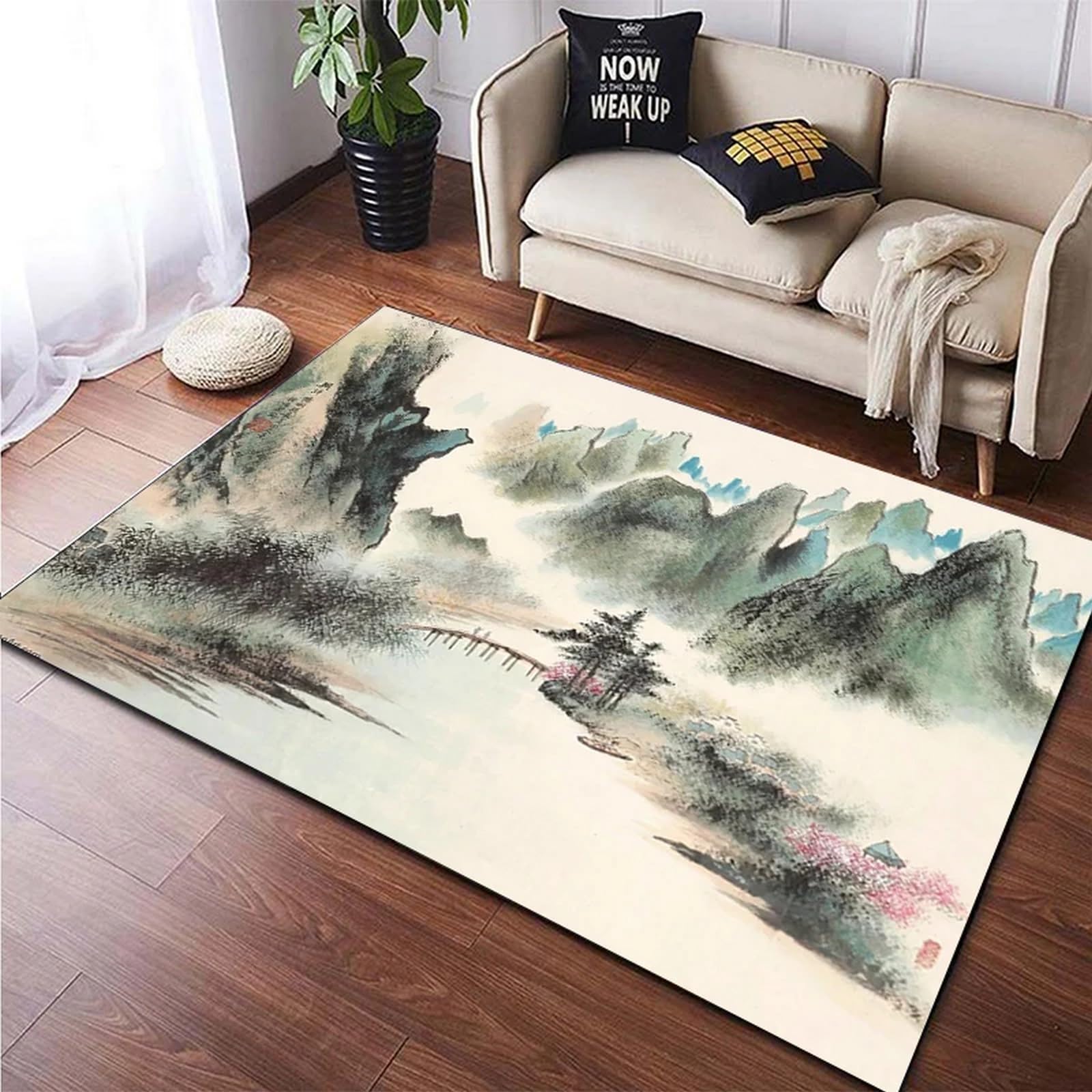 Couverture rampante pour enfants et tapis de salon style moderne