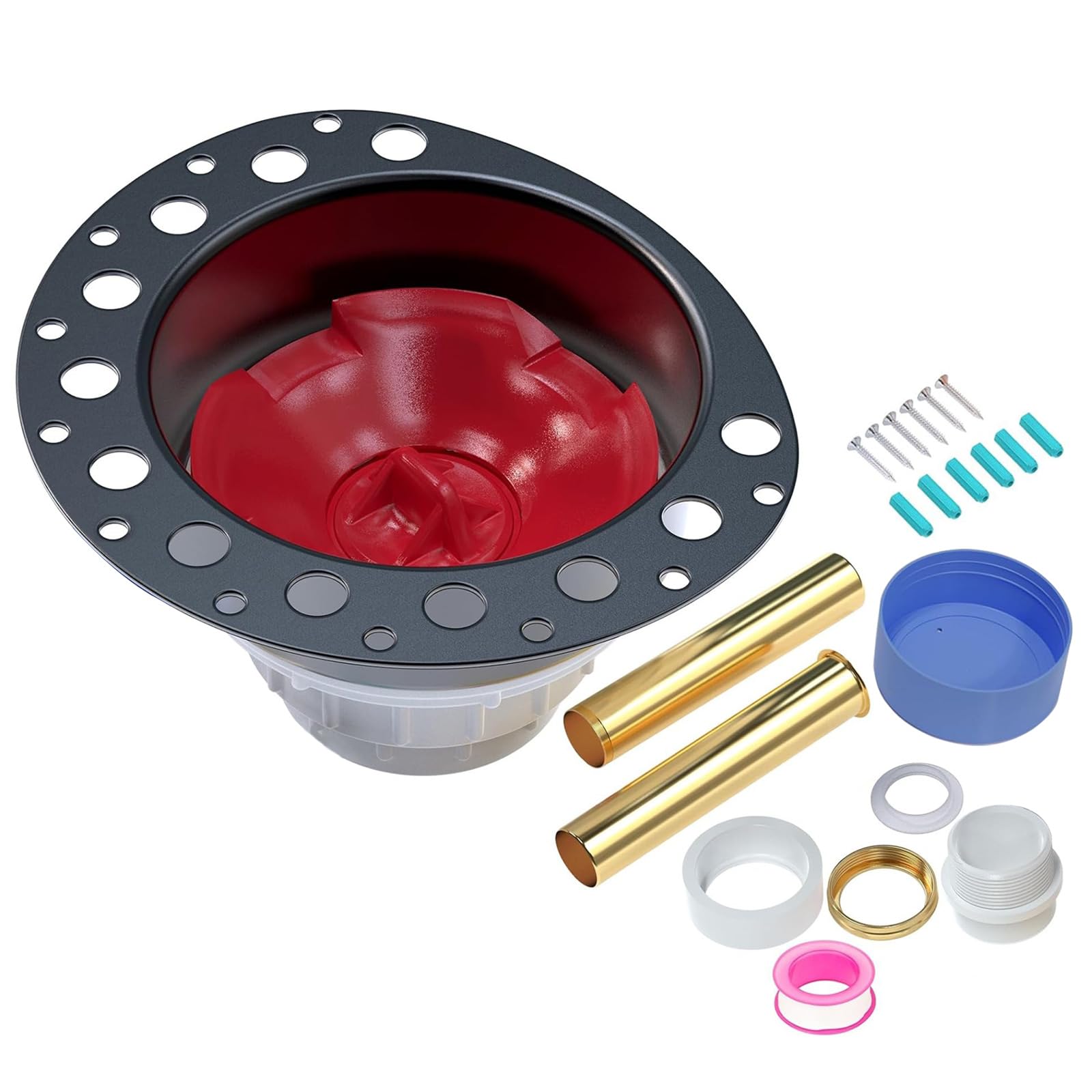 Drain Set for Freestanding Bathtubs Efficient Water Drainages Solution Set Upgrades Tool Drain