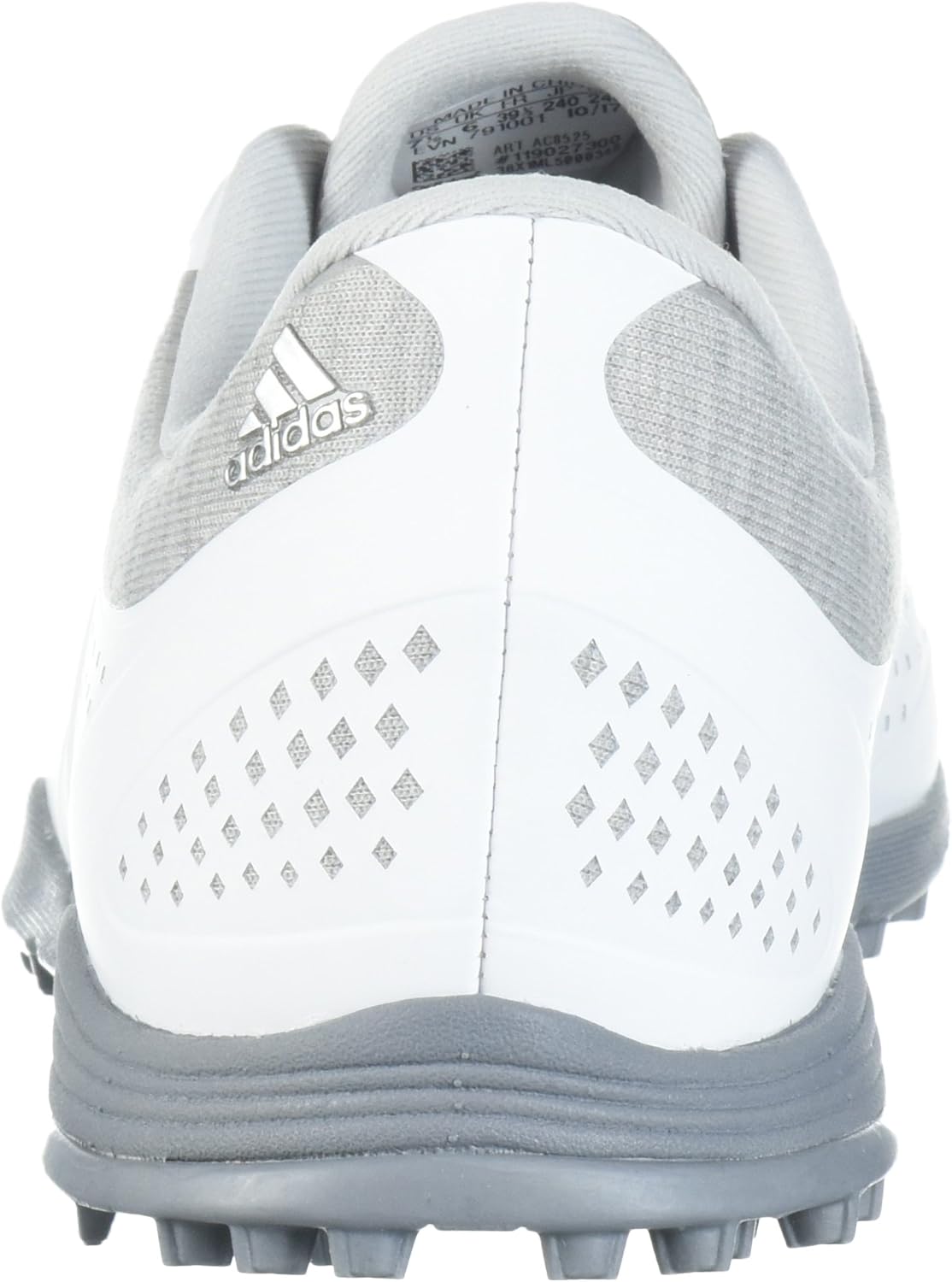 adidas Women's Adipure Sport Golf Shoe 5 White/Grey