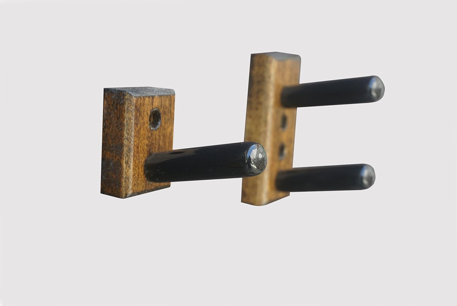 Horizontal Wall Mount for an American M1Guard Rifle (Made in The USA) (Aged)