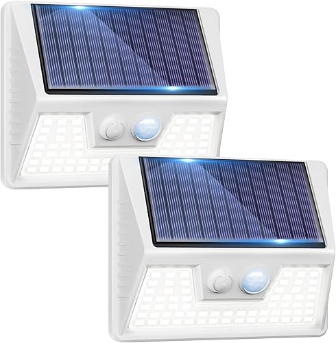 Miniatura 11 de Luces solares grandes para exteriores, 318 LED superbrillantes para cobertizo con 3 modos de iluminación, luz de barra solar impermeable IP65, ideal