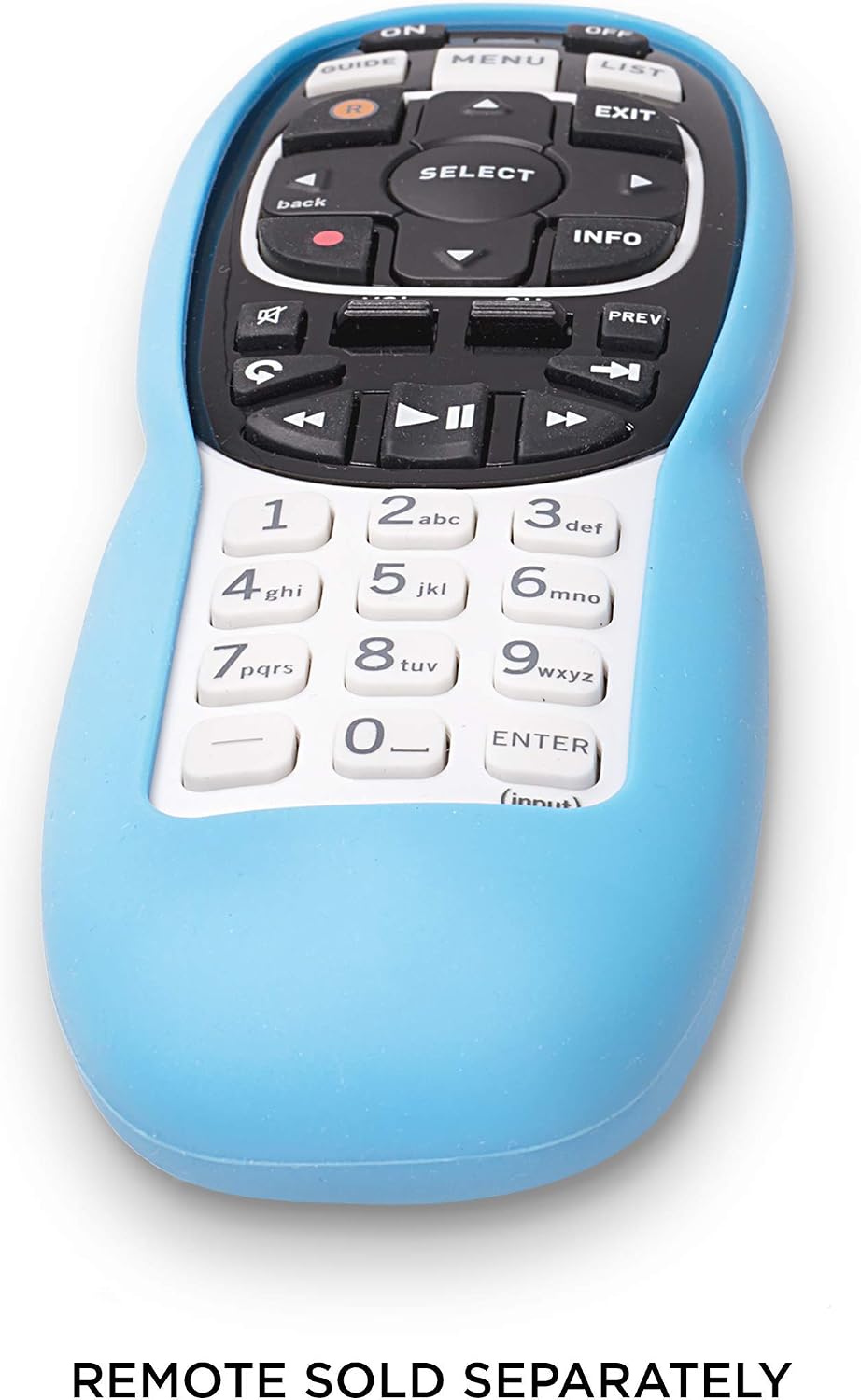 THE CIMPLE CO - DirecTV Compatible Remote Control Case - RC70, RC70H, RC71, RC71H, RC72, RC73, and RC73B - Rubber Protective Skin - Blue Non-Slip Sleeve - 1 Pack