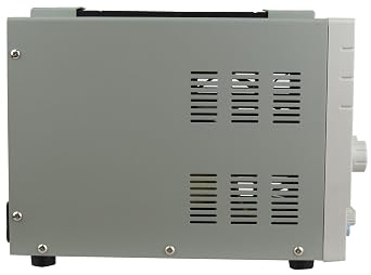 Tekpower TP3005T Variable Linear DC Power Supply, 0-30V @ 0-5A with Alligator Test Leads