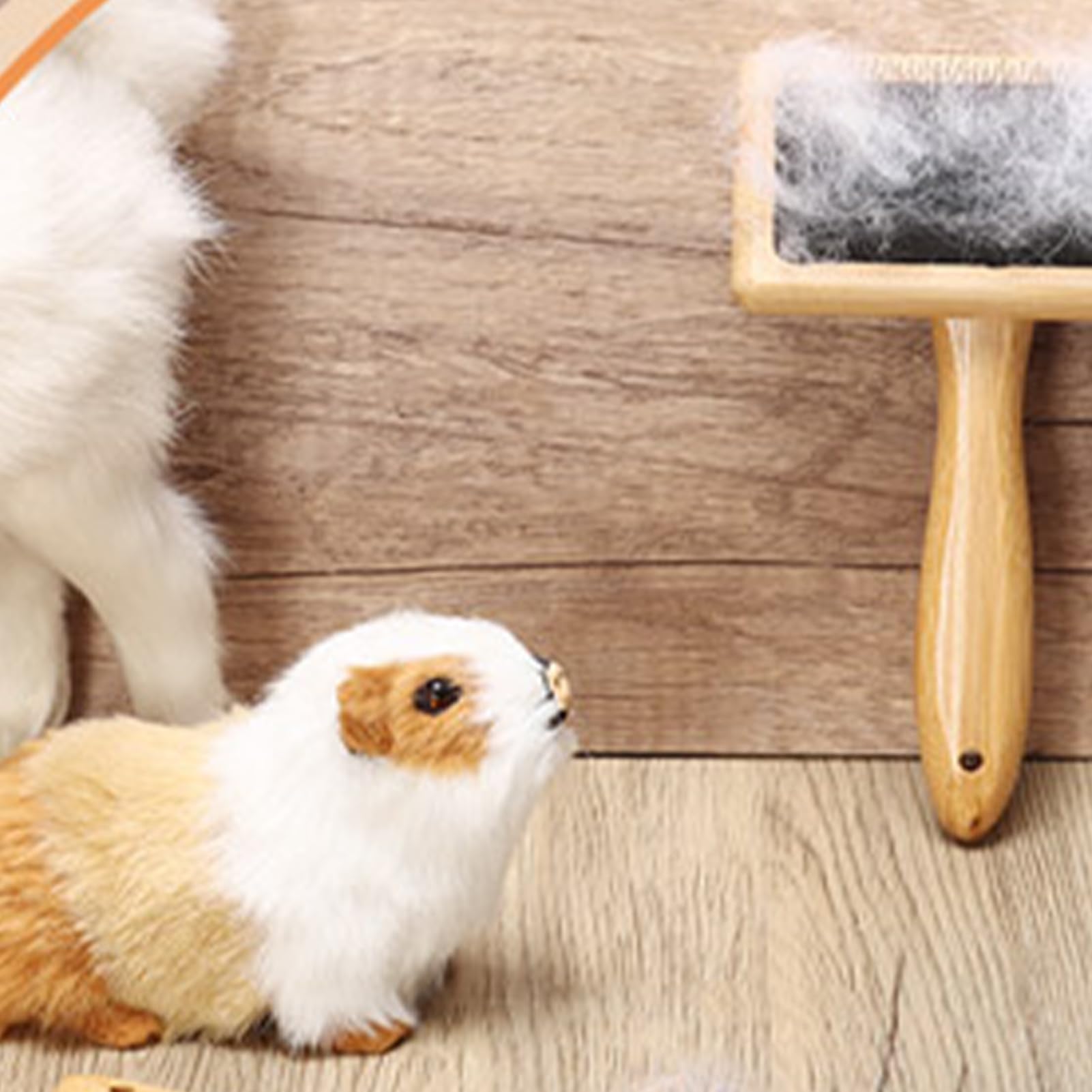 Brosse à carder la laine Ouvre-Fibre Multifonction Ergonomique À Peignage