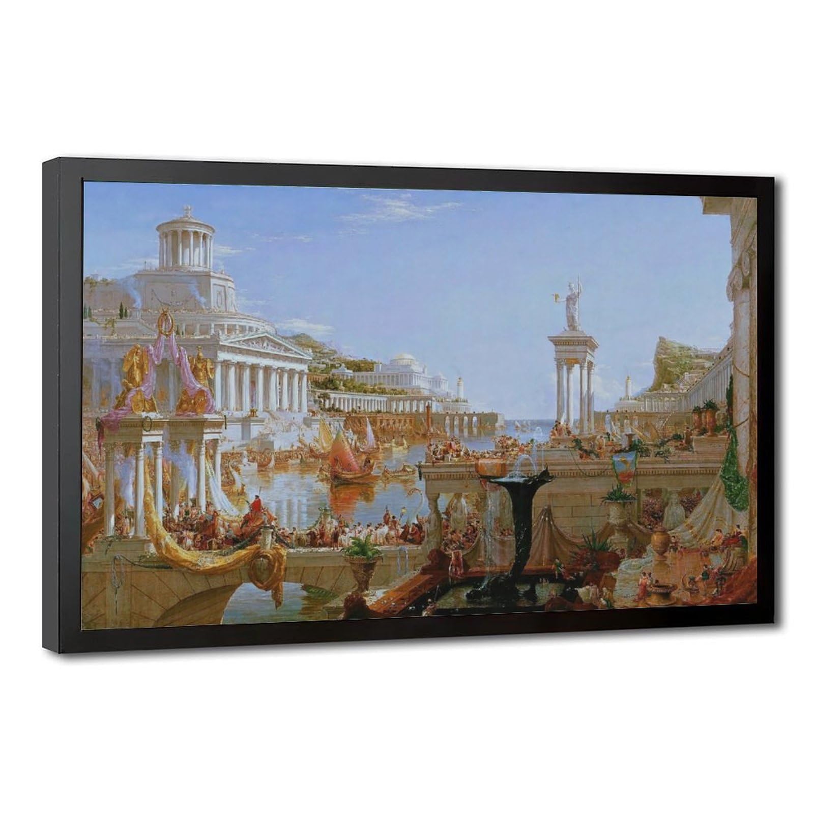 Impression sur toile Thomas Cole tableau haut de gamme à suspendre - 8