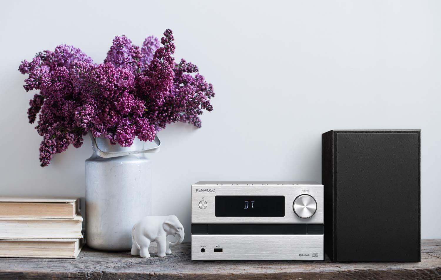 KENWOOD M-EB50-S remote control and FM antenna