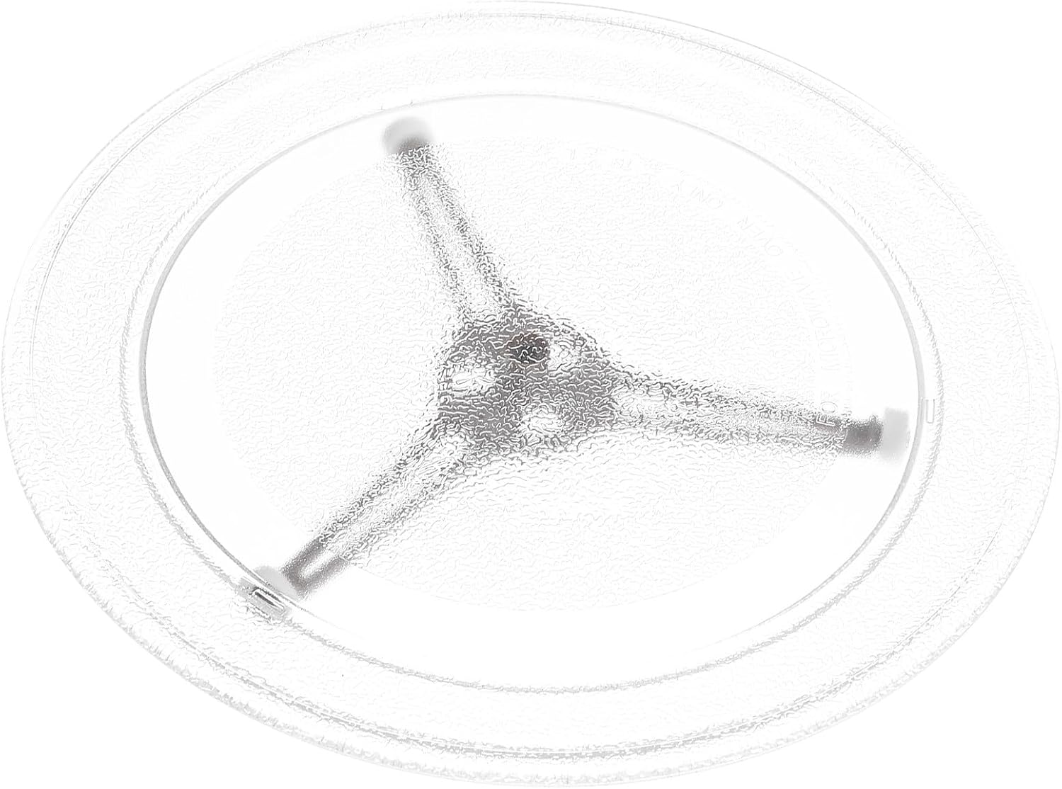 Glass Microwave Turntable Replacement Plate with Heat Resistant Glass