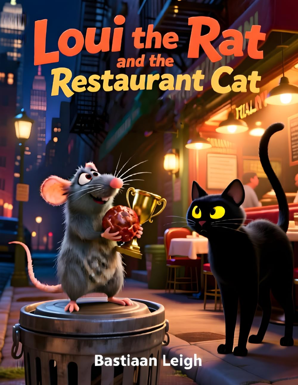 Loui the Rat and the Restaurant Cat: An Adventurous New York Rat Teaches Cleverness and Teamwork (Loui the Rat Adventures)