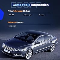 Vista 2 de ECCPP Soporte de elevación para maletero de repuesto para Volkswagen para Beetle 1998-2010, juego de 2