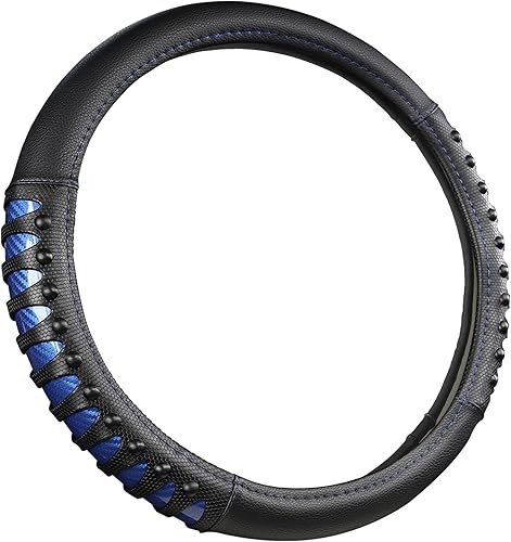 Miniatura 66 de West Llama Cubierta personalizada del volante del coche del coche para Honda (negro)