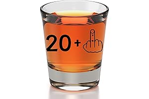 21st Birthday Shot Glass: A Quirky Birthday Gift for the Young and Spirited