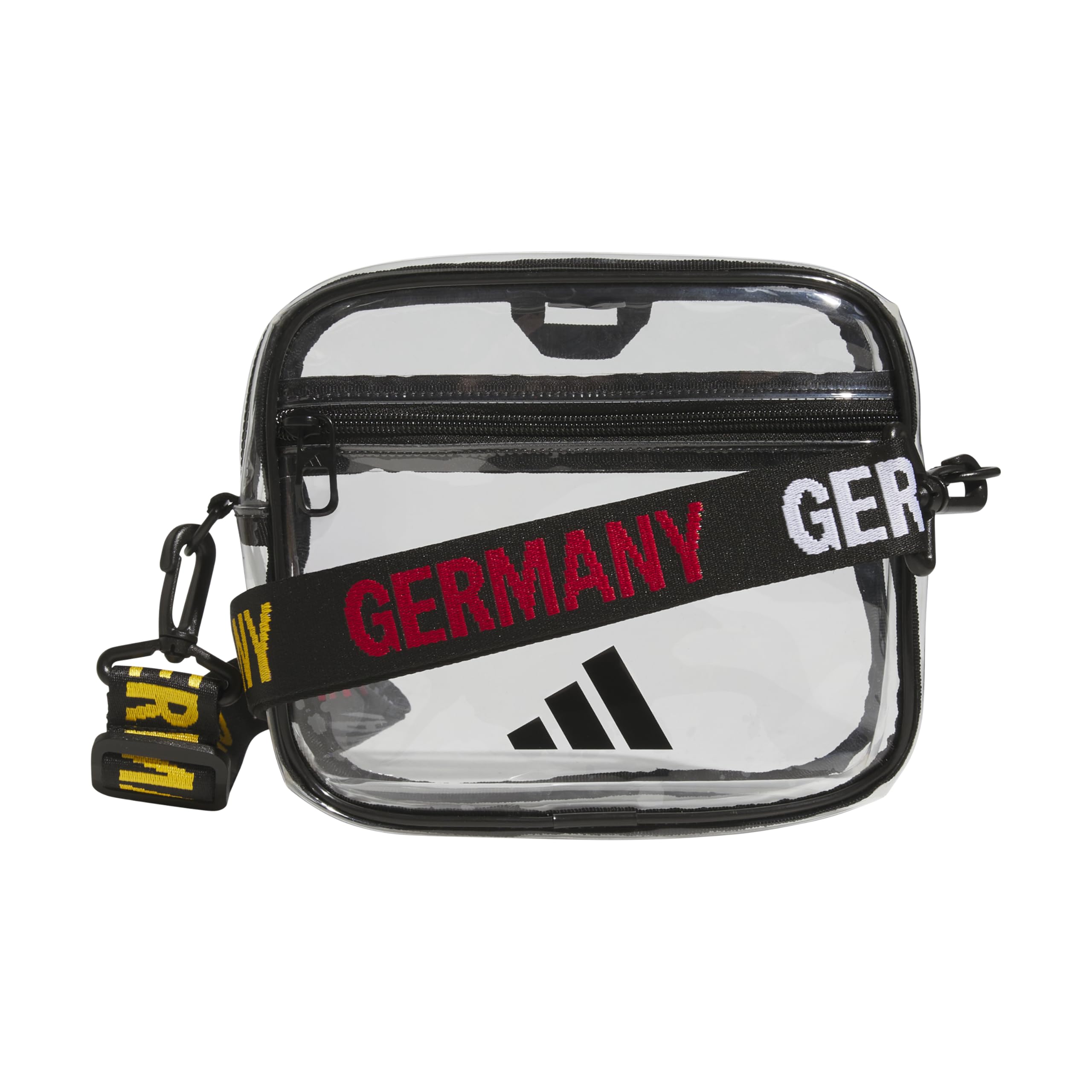 adidas Clear Stadium Bag - Small Transparent Crossbody, 4L