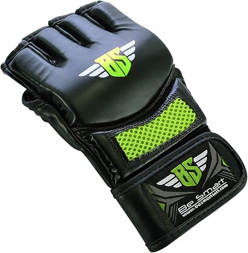 Miniatura 7 de BeSmart UFC - Guantes de kickboxing Guantes de entrenamiento y entrenamiento de artes marciales mixtas, hombres y mujeres adultos