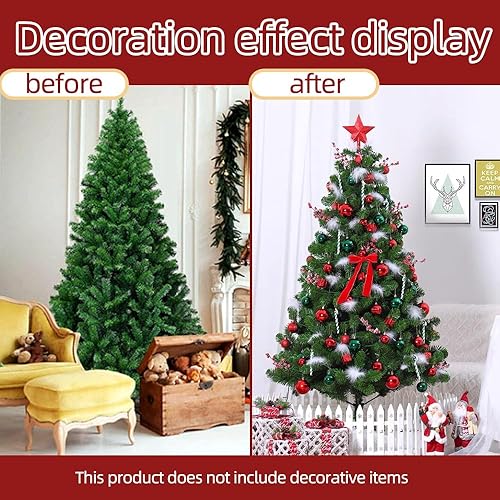 Miniatura 8 de Yahpetes Árbol de Navidad artificial (6 pies)