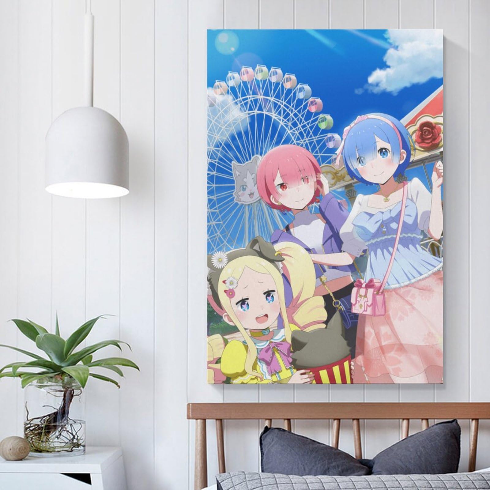 Amazon.co.jp: Re ゼロから始める異世界生活 リゼロ レム エミリア
