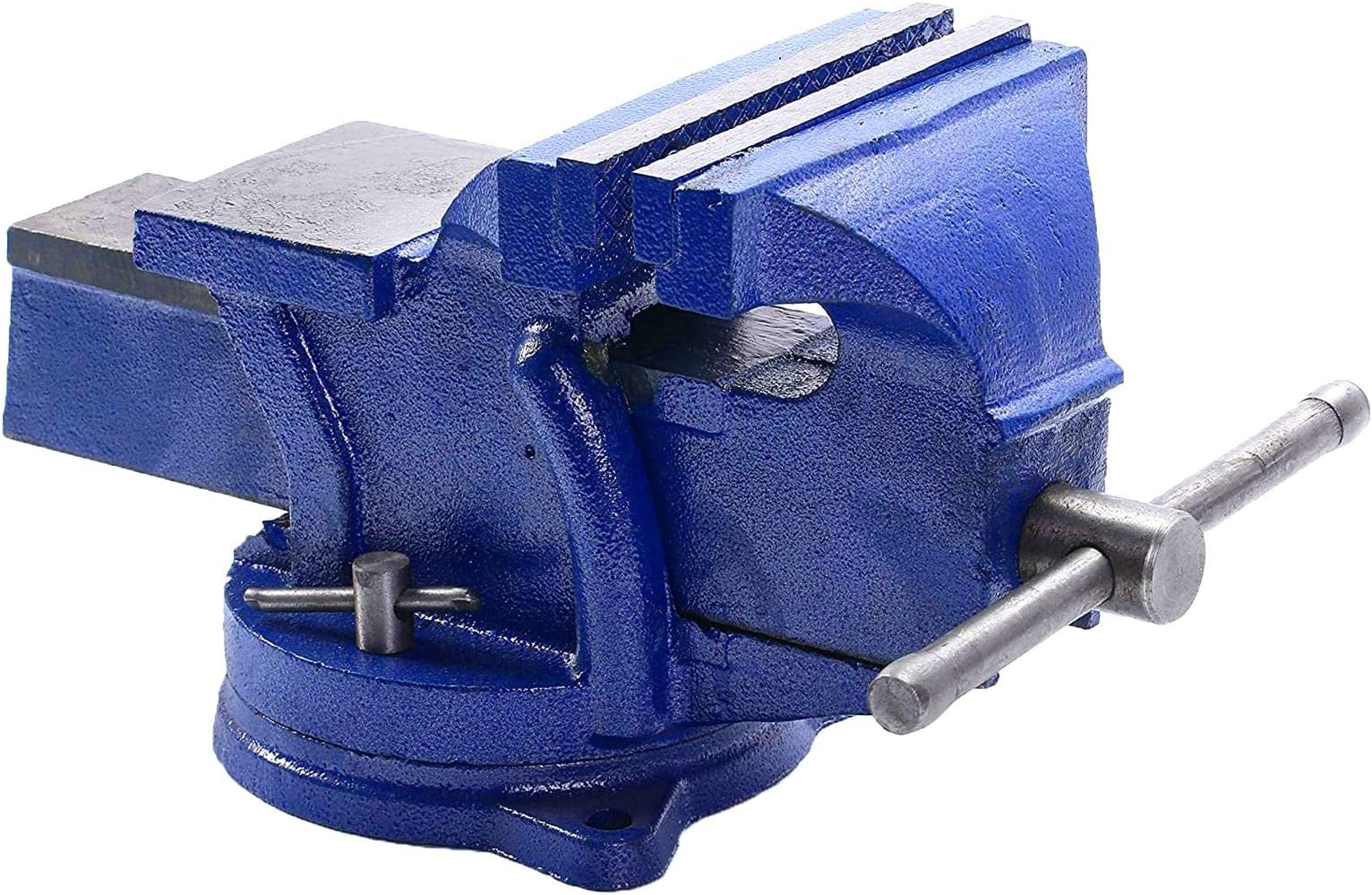 WilTec Étau d’Atelier Heavy Duty Mâchoire de Serrage 150 mm & Enclume ...