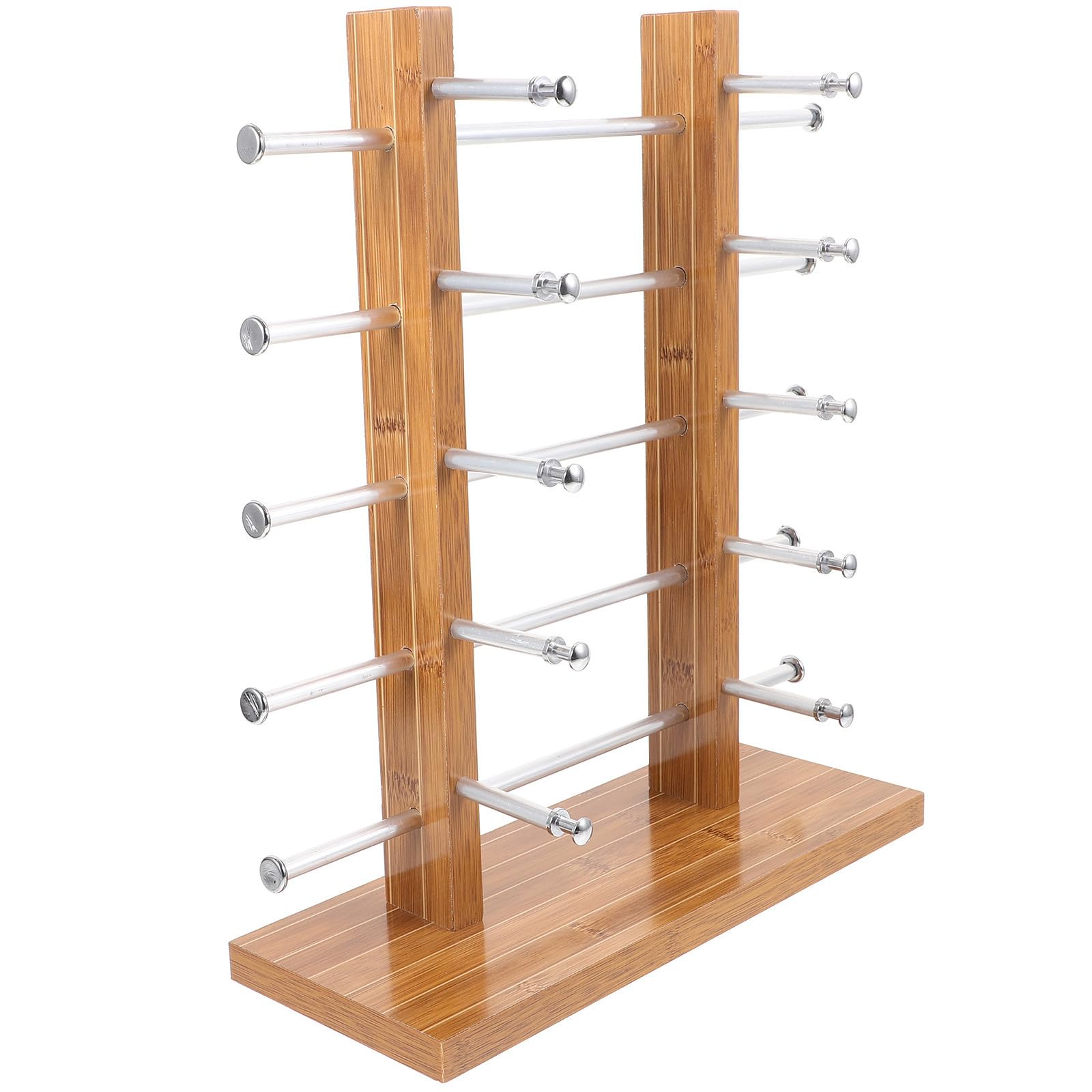 Eleganter Brillenhalter und Metall mit Einzigartigem Design Vielseitiger Sonnenbrillen Displayständer für Sommerurlaub Einfache Struktur und Platz für 10 Brillen