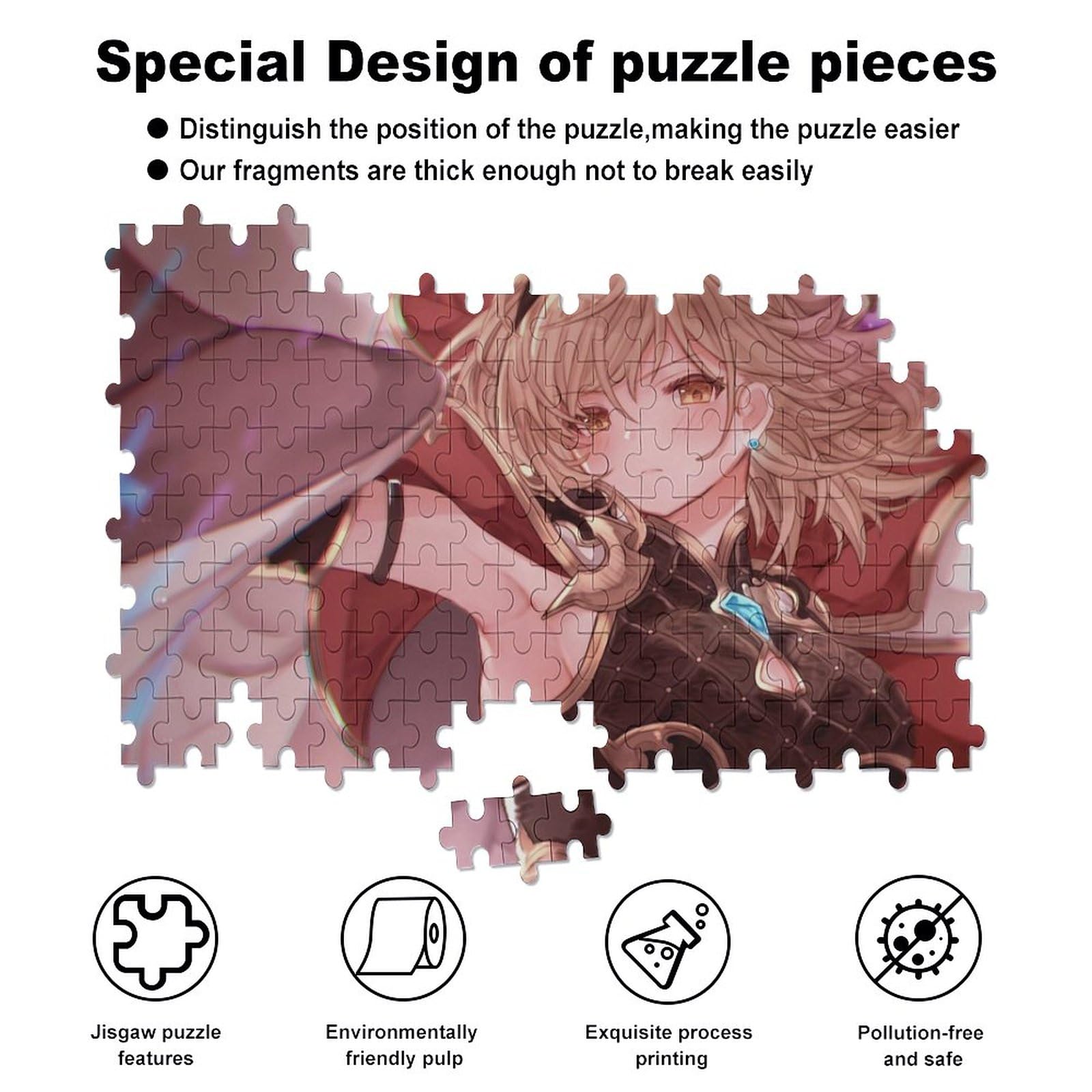 Amazon.co.jp: グランブルーファンタジー ジグソーパズル 木製の