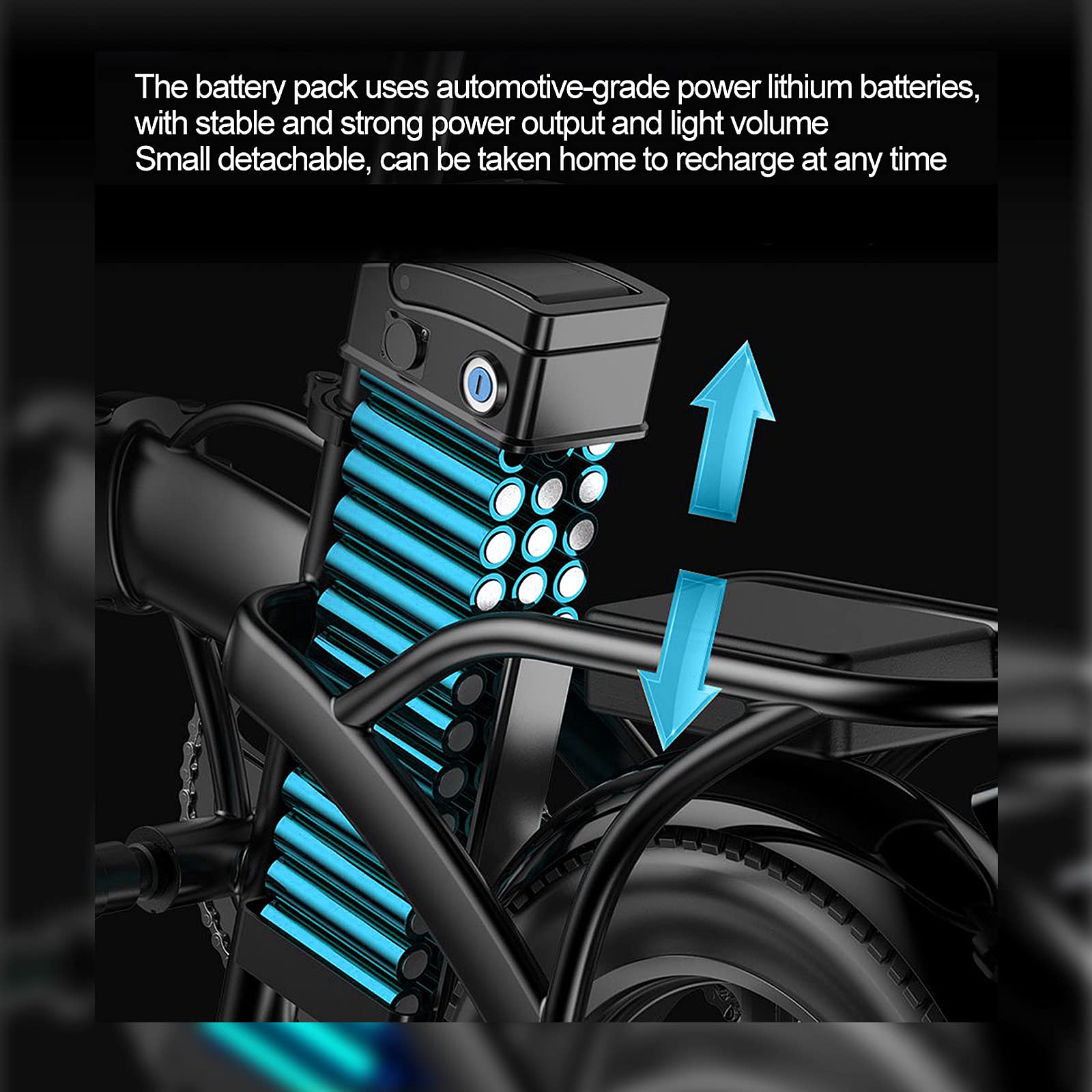 X-go Batería Bicicleta Eléctrica 48V 13AH Batería Lones Litio EBIKE con Cargador BMS 2A para 250~1000W Motocicleta Eléctrica Scooter Bicicleta