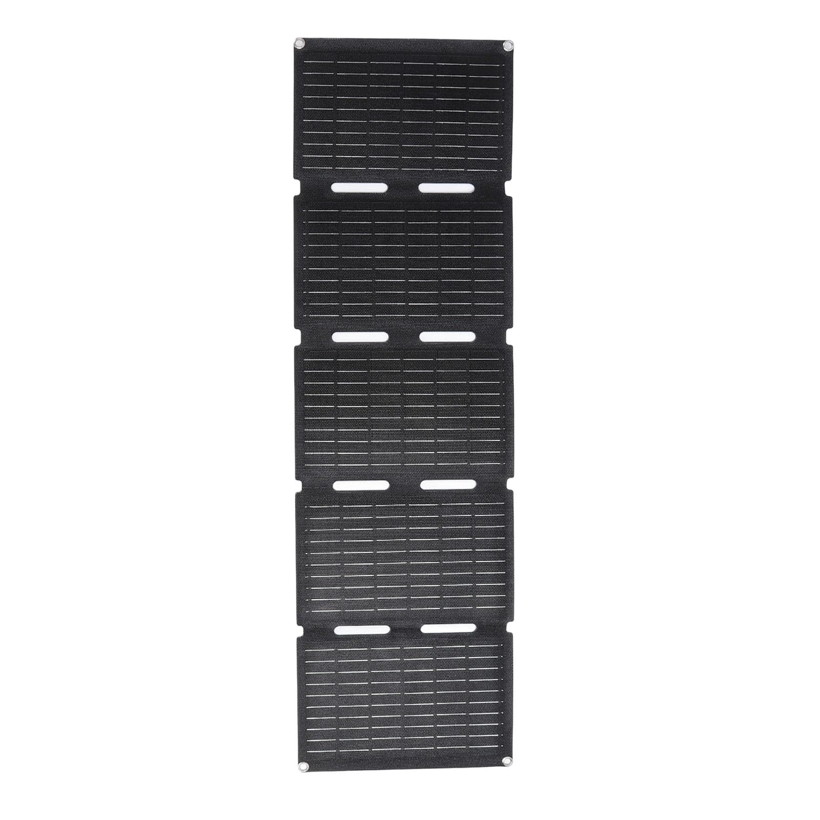 Pannello solare pieghevole con ricarica ETFE, pannello solare portatile con doppia uscita USB, ery monolare da 100 W, per pavimento