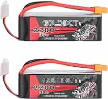 lipo 3s 35c 2200　x2 Amazon.com: OVONIC 3s Lipo Battery 35C 2200mAh 11.1V Lipo