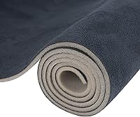 Vista 12 de 4Bang Tela de Forro Interior de Gamuza Gris para Reparación, Material de Micro-Gamuza para Forro Interior con Respaldo de Espuma, Repuesto