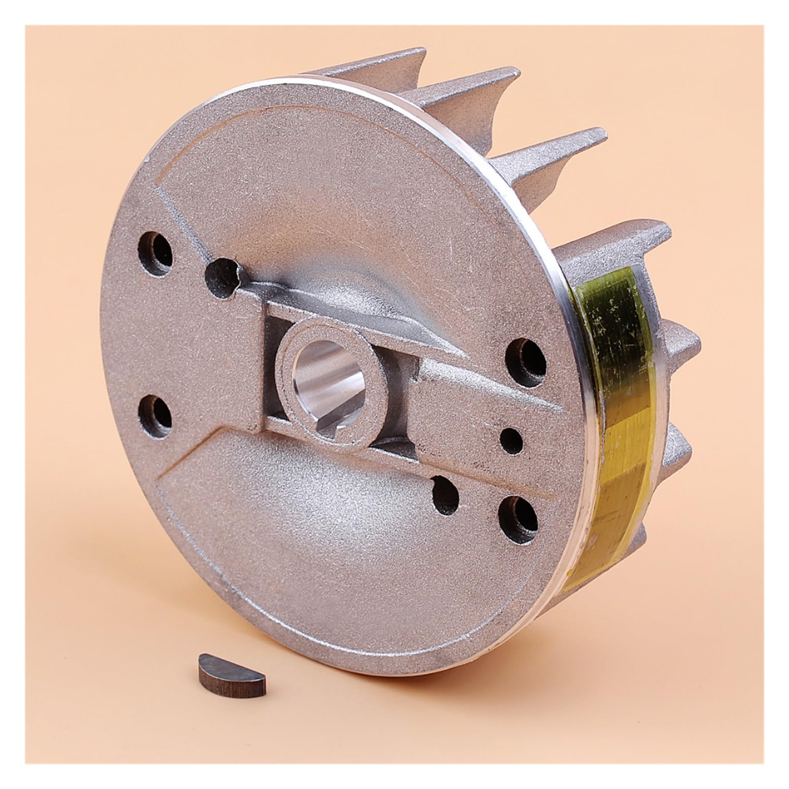 1 Juego de trinquetes de arranque de volante, llave Woodruff for H 142 142E 137 137E, piezas de repuesto de motosierra de arranque fácil 530059637