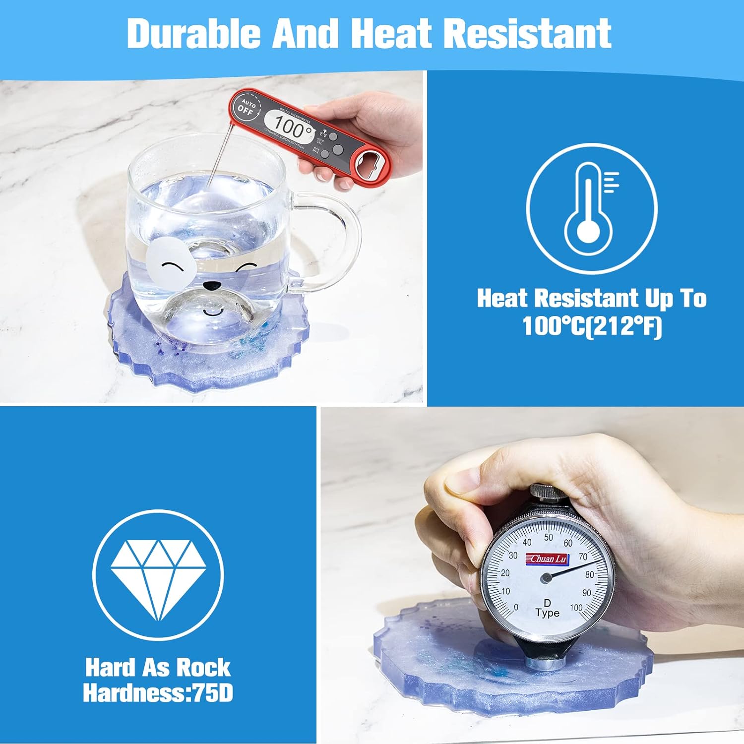 Buy Teexpert Fast Curing Epoxy Resin 16oz 4 Hours Demold 8 Hours Fast