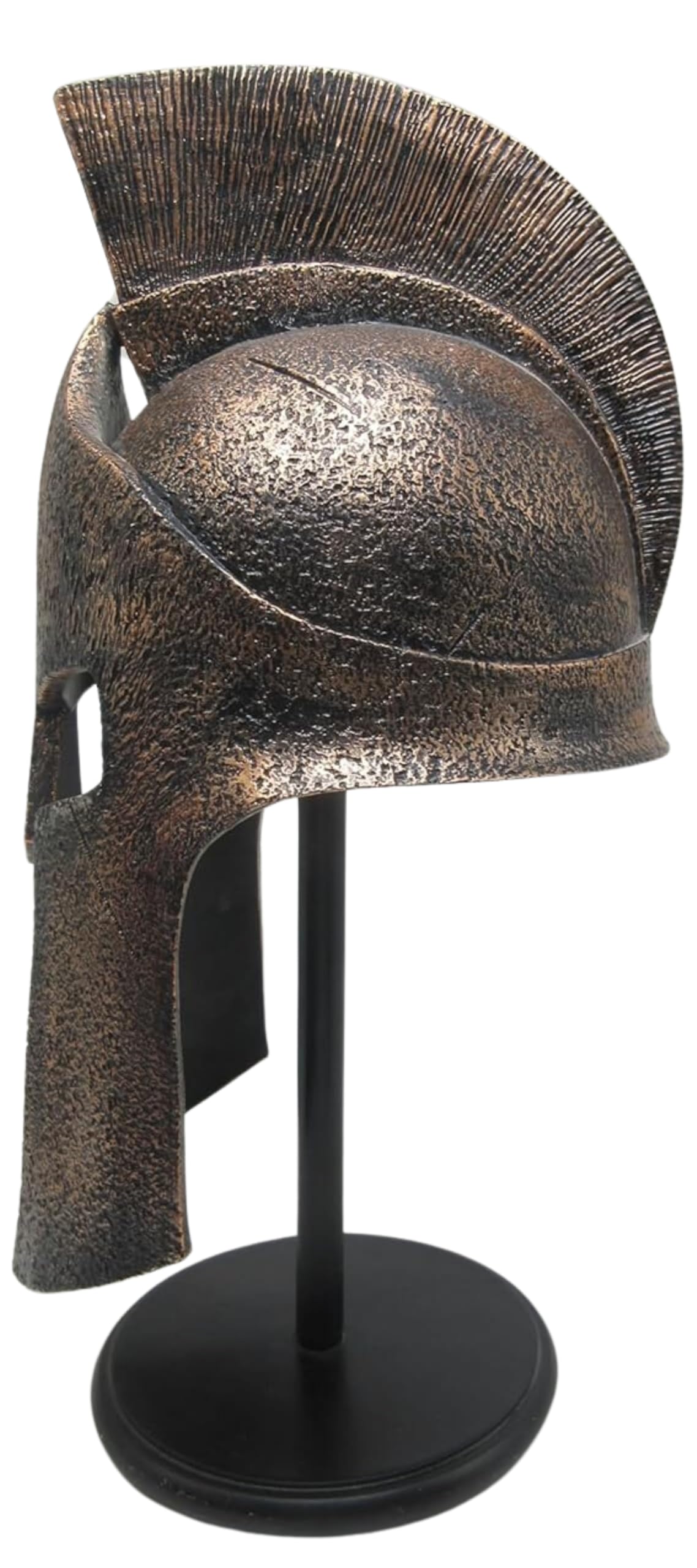 Réplique Casque Spartan Leonidas – 49 Cm – Peint à La Main – Résine – Décoration Murale Ou Support