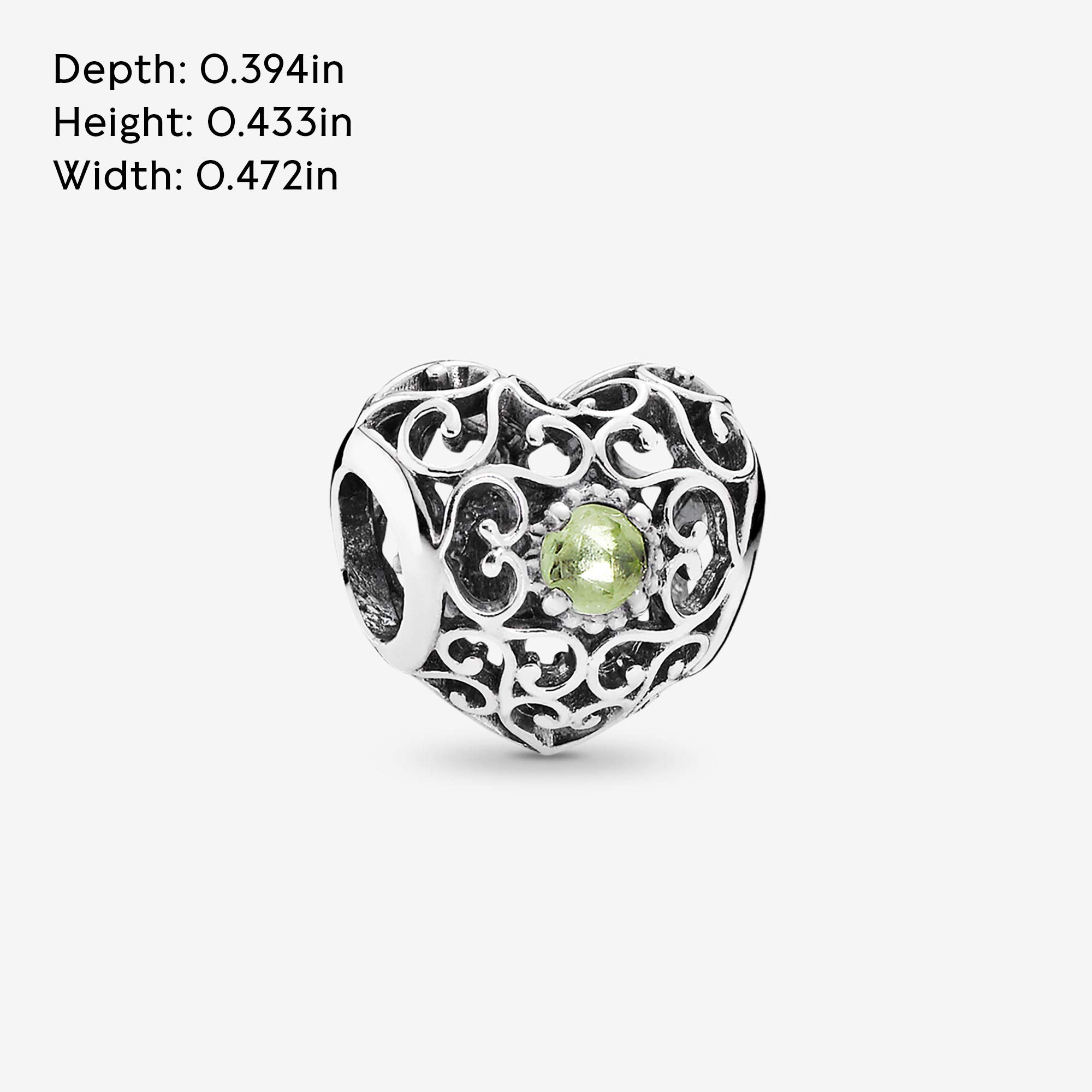 Pandora 791784 Womens Heart Charm 925 Silver Desertcart Seychelles