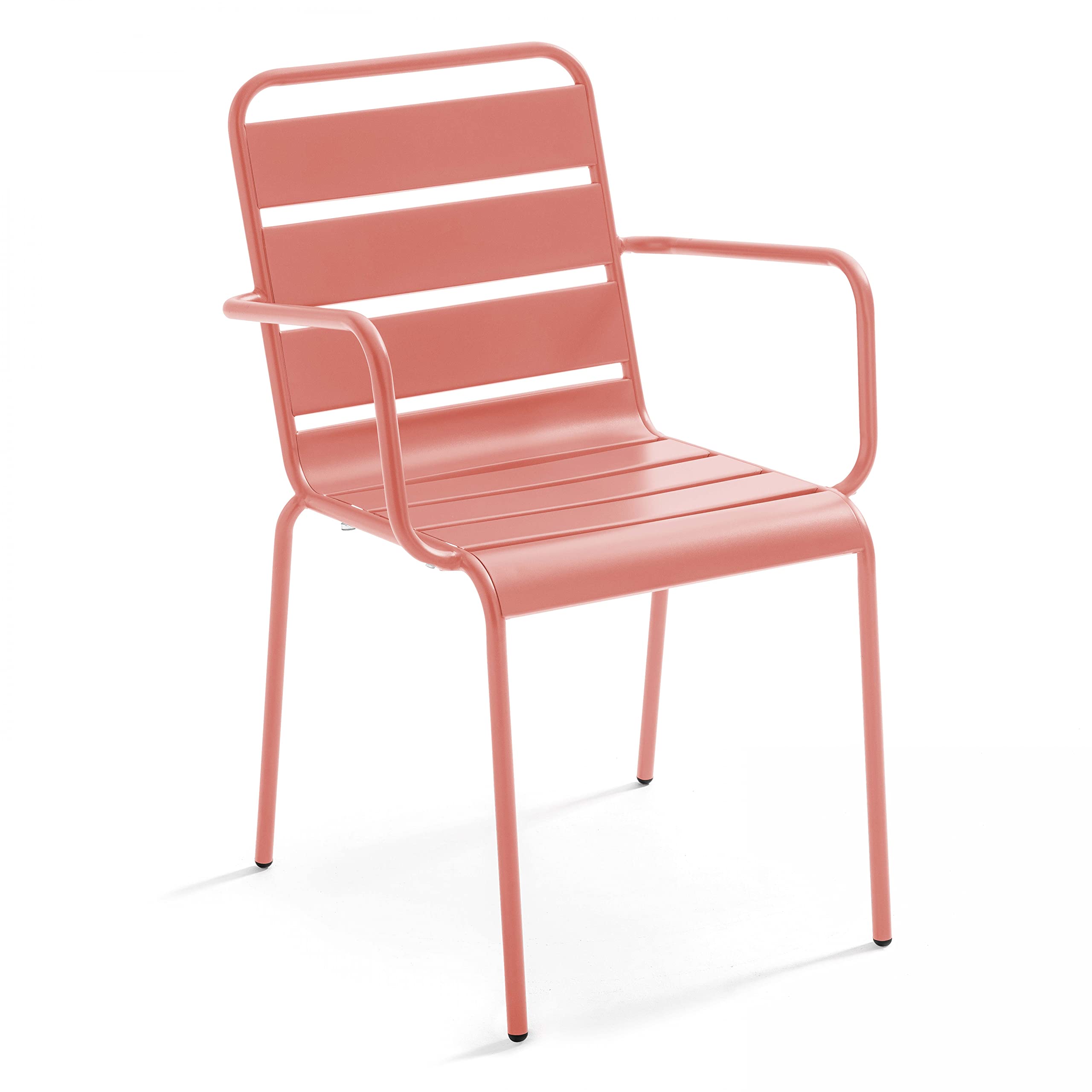 Oviala Palavas - Sillón de jardín de metal Arcilla