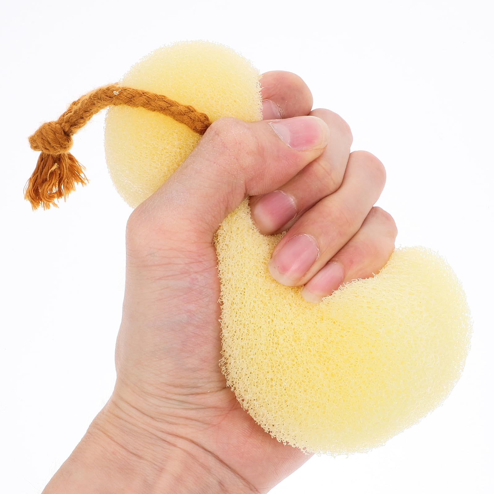 SHERCHPRY 2Pcs Bathing Sponge Scrubber for Skin Cleaning Lightweight and Quick Drying for Adults for Home Travel and Camping