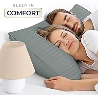 Vista 6 de Utopia Bedding - Juego de 2 almohadas para dormir tamaño Queen (gris claro), alternativas al plumón para dormir, juego de almohadas de calidad