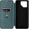 Asus ROG Phone 9 Pro Case, Notebook Type ROG Phone 9 Protective Case, Wallet Type, Thin, Carbon Fiber, Luxury PC Material, Shockproof, Fingerprint, Magnetic Absorption, Asus ROG9 Card Storage, Full