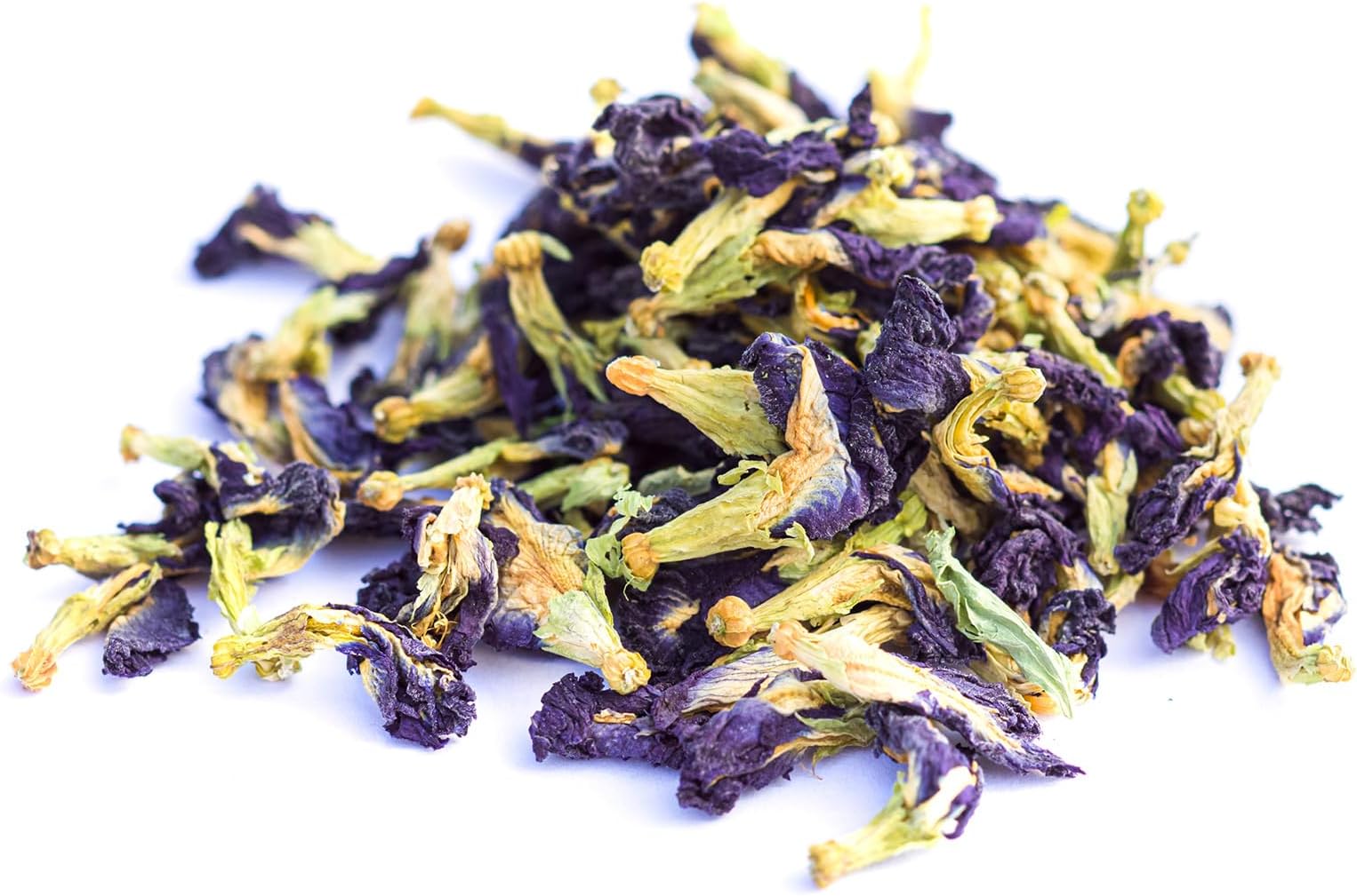Butterfly Pea Flower Tea Clitoria ternatea, blue butterfly pea flower dried Herb Tea 100 grams