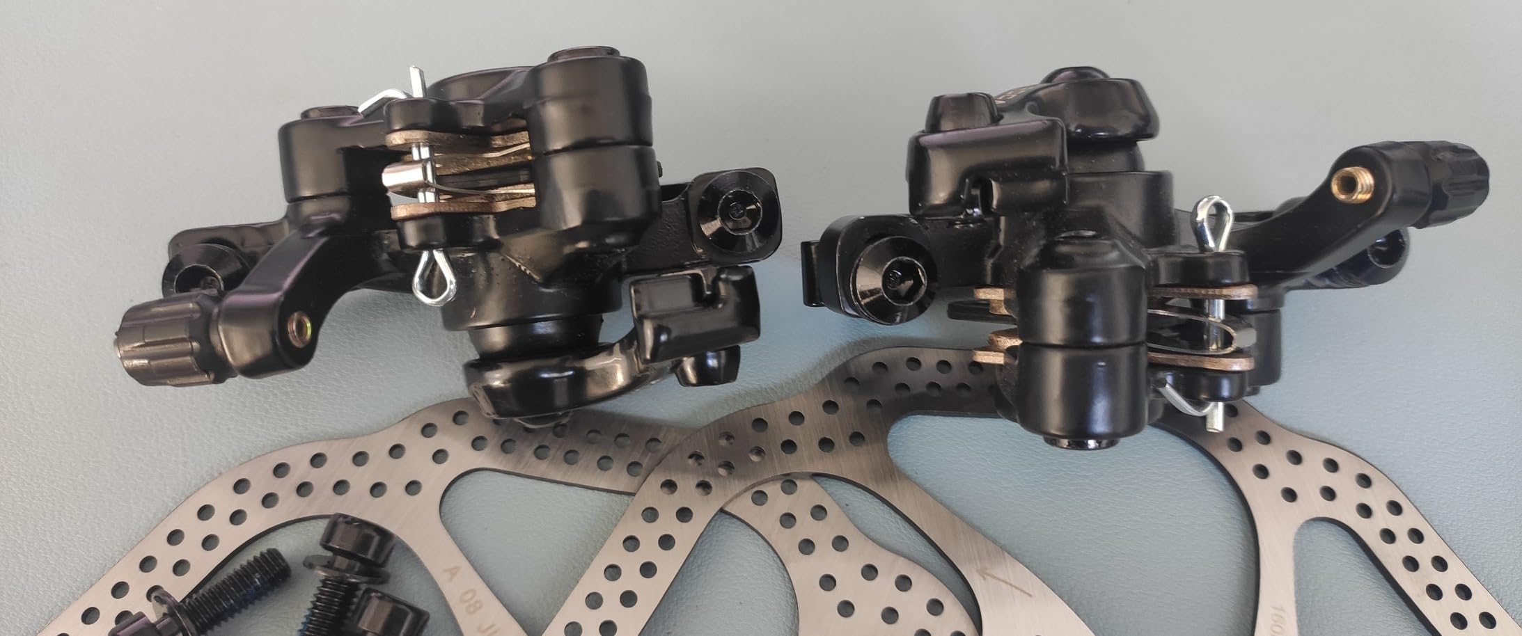 Kit Freins Cantilever Universel Lampa Pour VTT, VTC, Route - Gris - Avant Ou Arrière