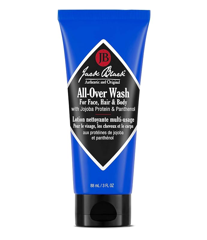 Jack Black All-Over Wash Limpador para Corpo e Cabelos sem sulfatos