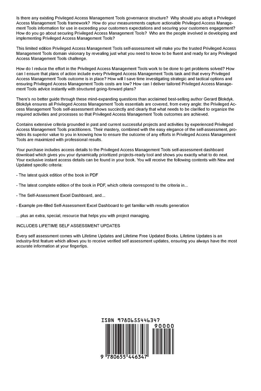 Privileged Access Management Tools Standard Requirements