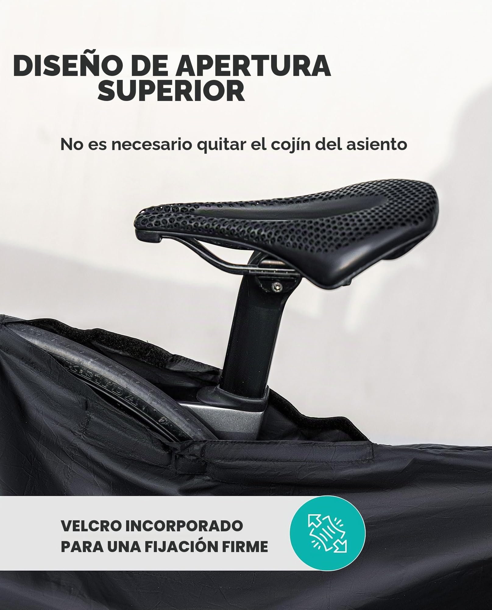 ROCKBROS Funda Bicicleta Exterior Portátil, Bolsa Transporte Almacenamiento para Bicicleta de Montaña de 27,5” Bicicleta de carretera 700C, Estuche de Transporte para MTB