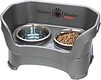 Vista 61 de Neater Pet Brands Neater Feeder Deluxe Cuencos para Perros Elevad os a Prueba de Derrames para Perros Pequeños Menos de 19 lbs, Fabricado en EE.UU.