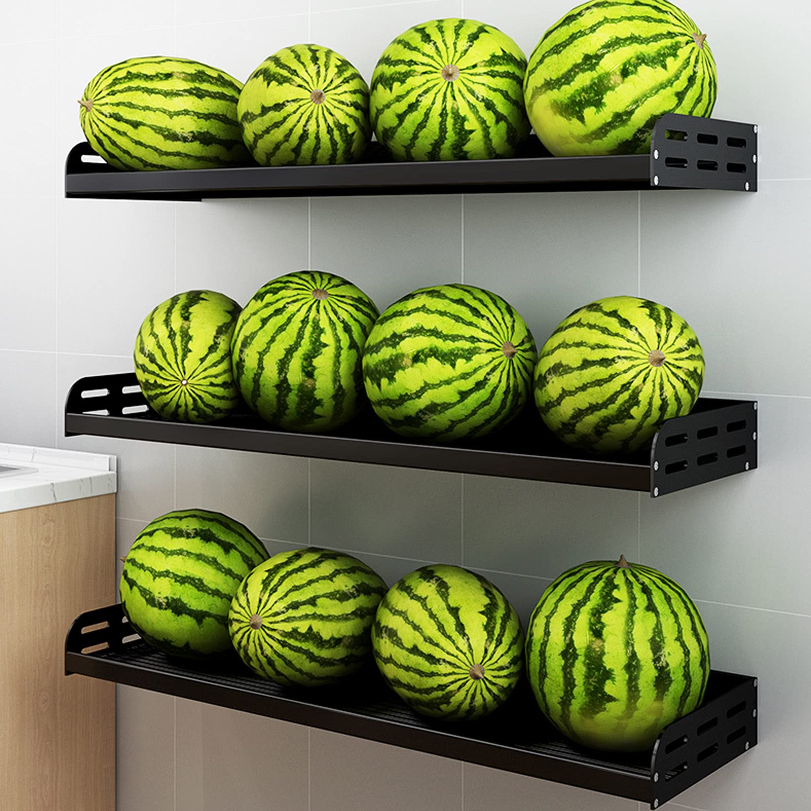 Estante de Almacenamiento para microondas montado en la Pared - Soporte de Aluminio para Frasco de Especias y Soporte para Horno Estante de Cocina para Espacios pequeños Soporte pa