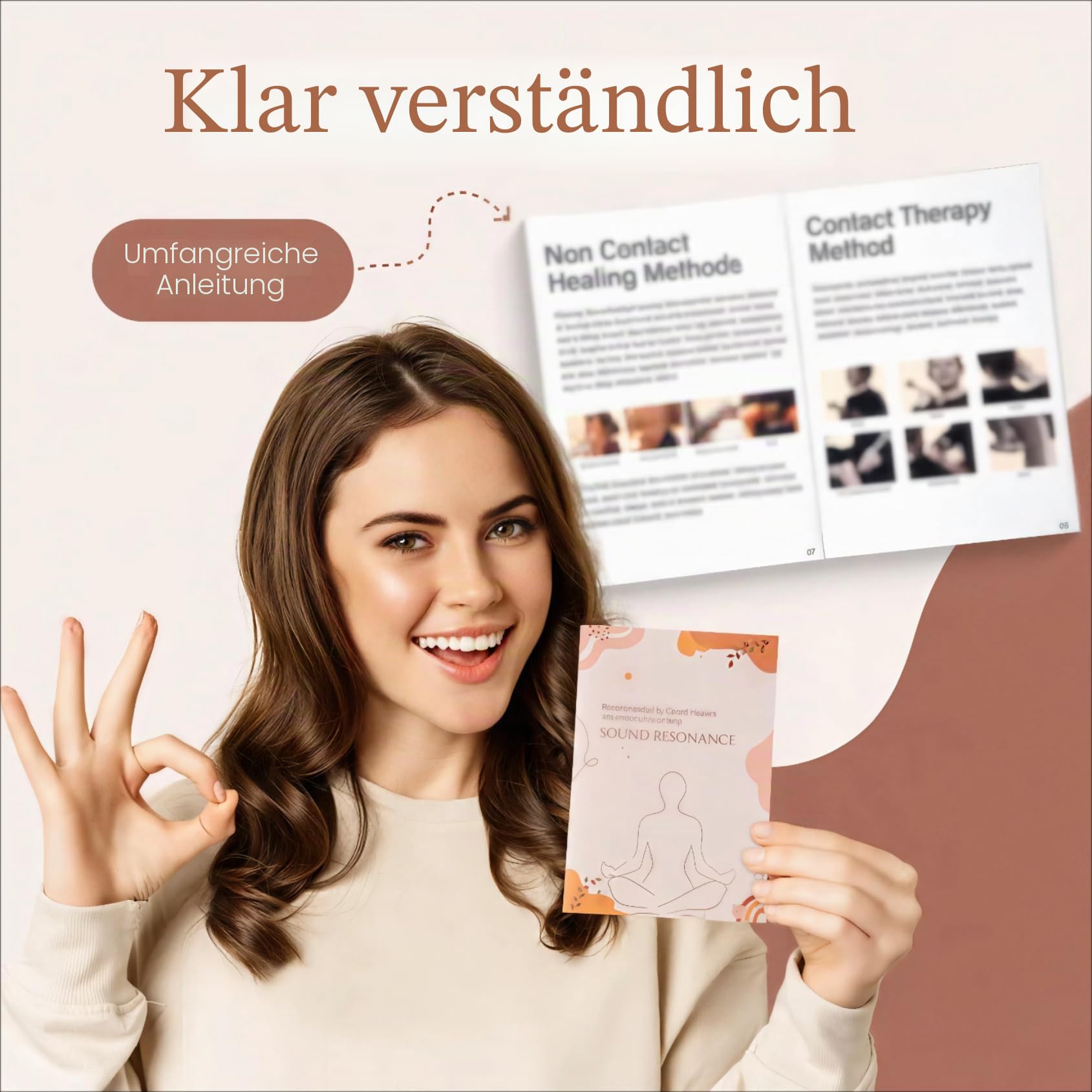 Stimmgabeln für Heilung Set, einschließlich vier Frequenzen 128Hz, 136.1Hz, 174Hz, 528Hz Yoga und Meditation Zubehör, Chakra Klangtherapie Instrumente mit Stimmgabel Aktivator und veganem Leder Tasche | Gewichtet und ungewichtet, Yoga-/Meditations-/Chakra