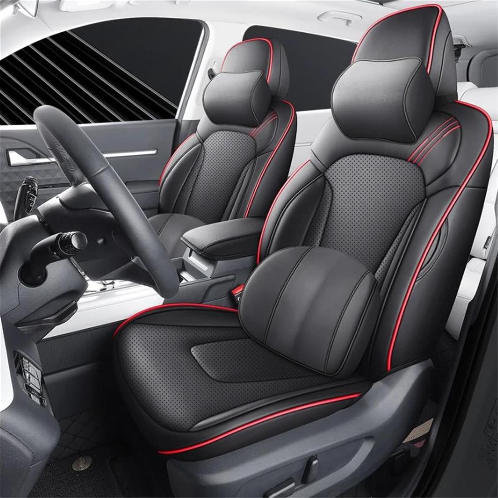 Housses de siège auto Jeep Compass pour masquer les usures - 7
