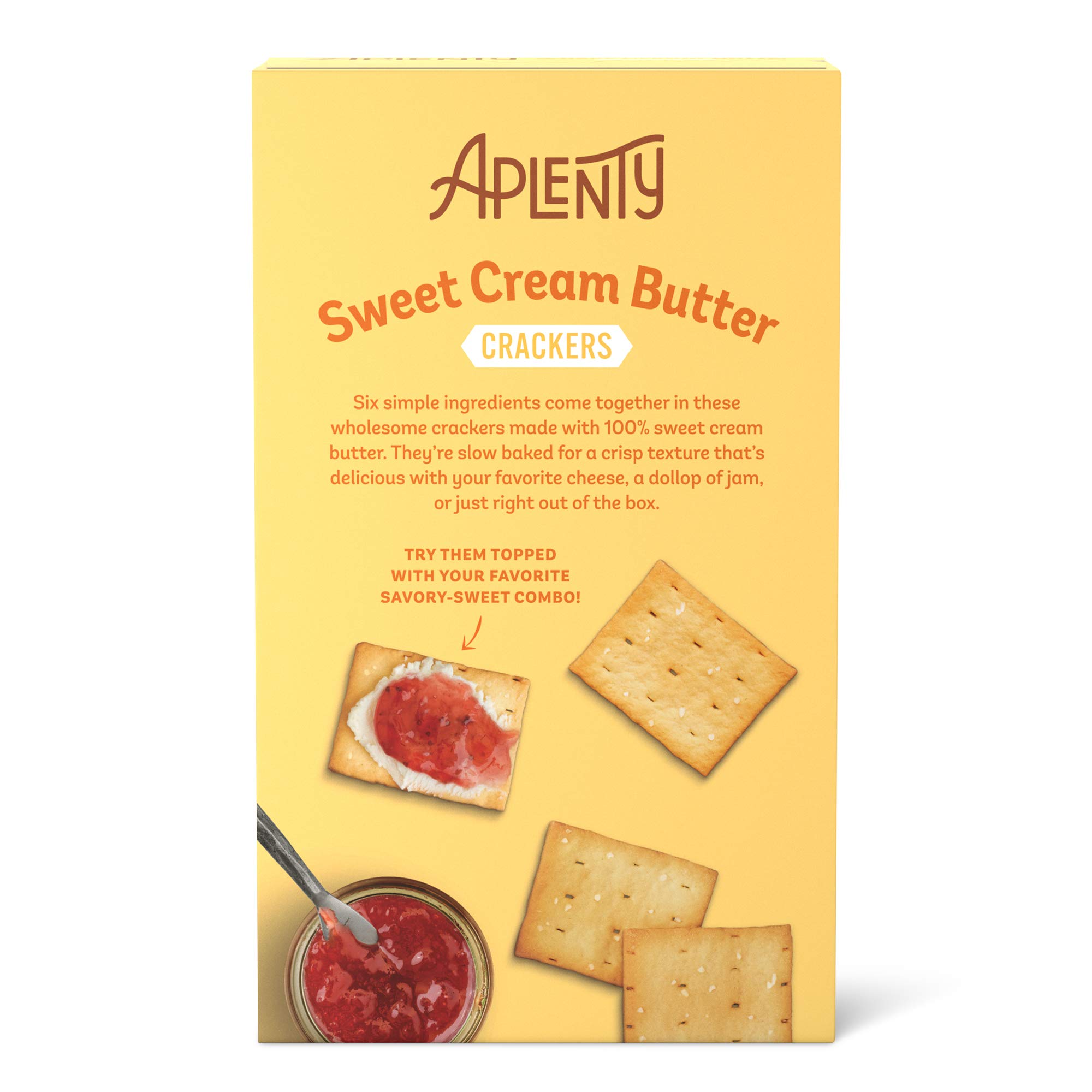 Aplenty Sweet Cream Butter Crackers 4 oz — view 4